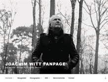 Tablet Screenshot of joachimwitt.com